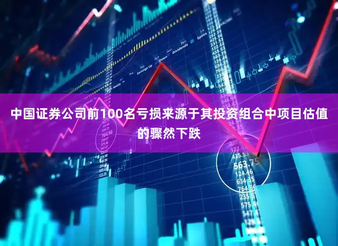 中国证券公司前100名亏损来源于其投资组合中项目估值的骤然下跌
